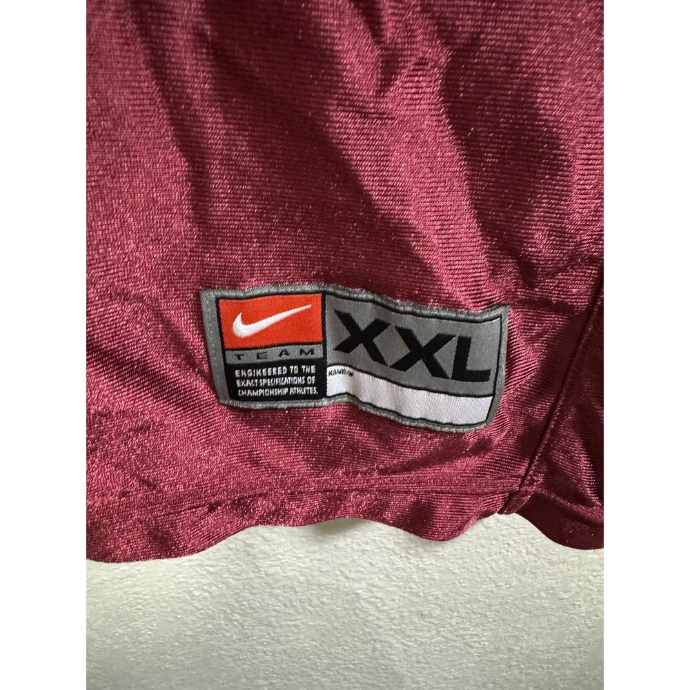 Nike Santa Clara Broncos Jersey - Size 2XL Vintage Red - Picture 3 of 7
